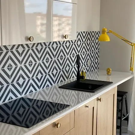 Ruby Apartment- Self Checkin 24h 格丁尼亚